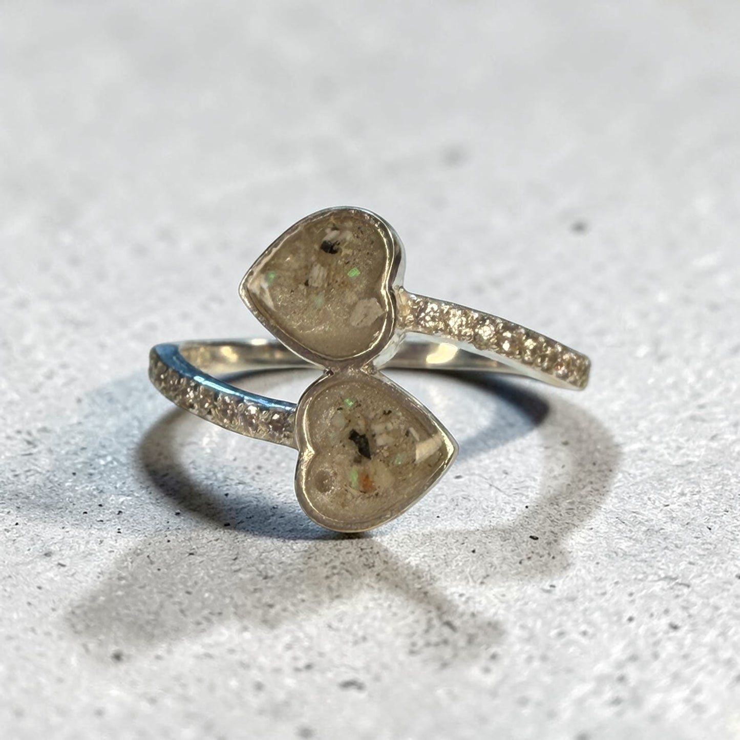 Harmony Double Heart r Ring