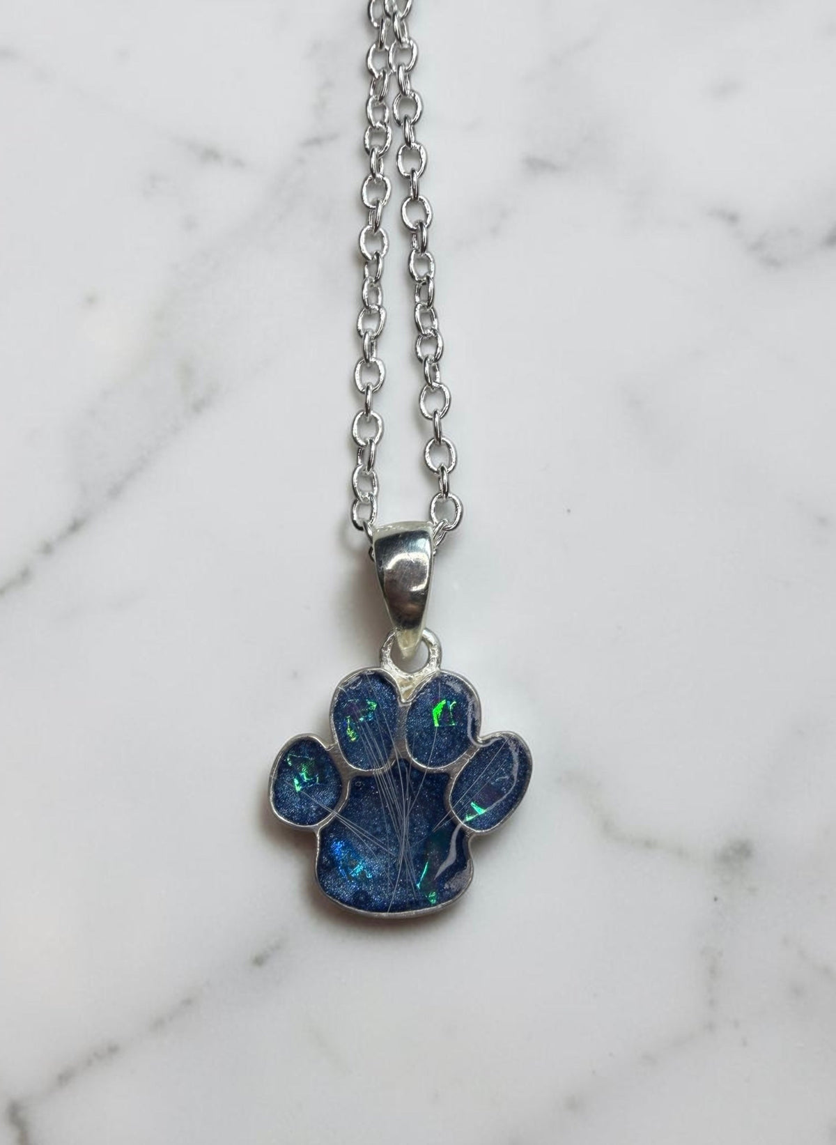 Pet Paw Print Necklace