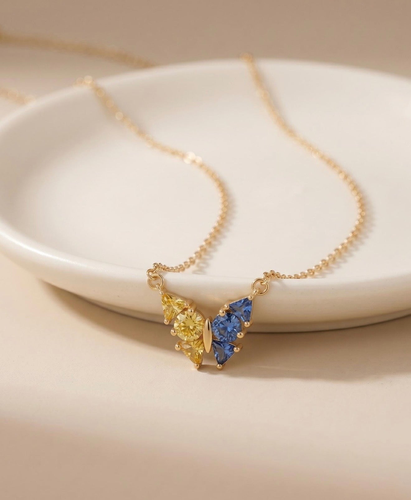 Toi Et Moi Butterfly Behind the Stone Bracelet