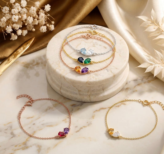 Toi Et Moi Behind the Stone Bracelet
