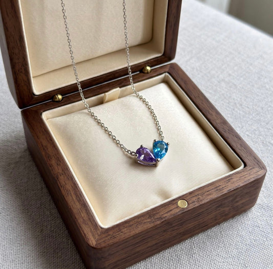 Toi Et Moi Behind the Stone Necklace