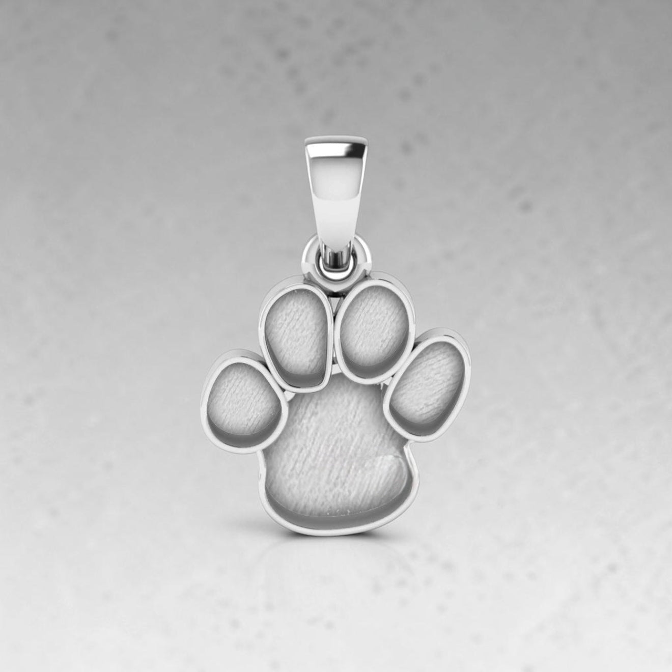 Pet Paw Print Necklace