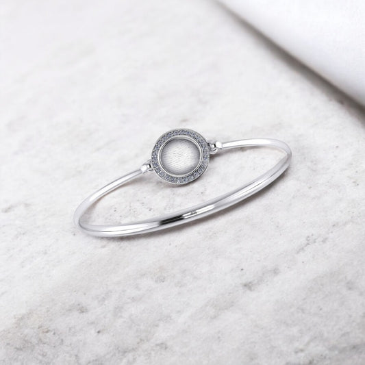 Bangle Bracelet Sterling Silver Bracelet