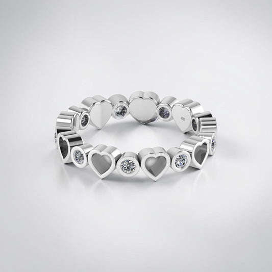 Bellarosa Sterling Silver Ring