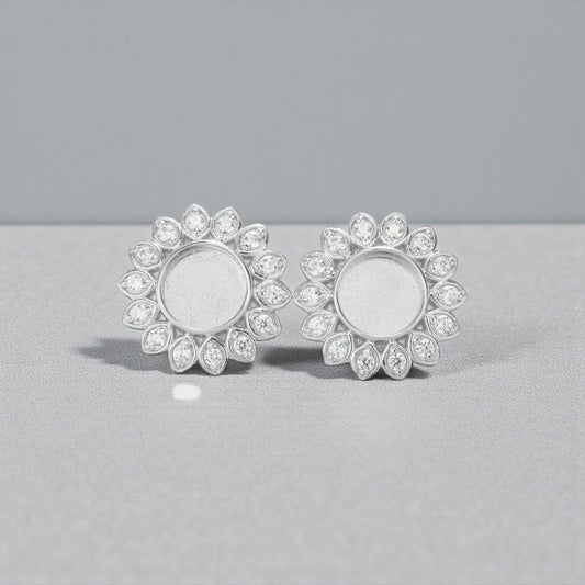 Ariel Sterling Silver Earrings.