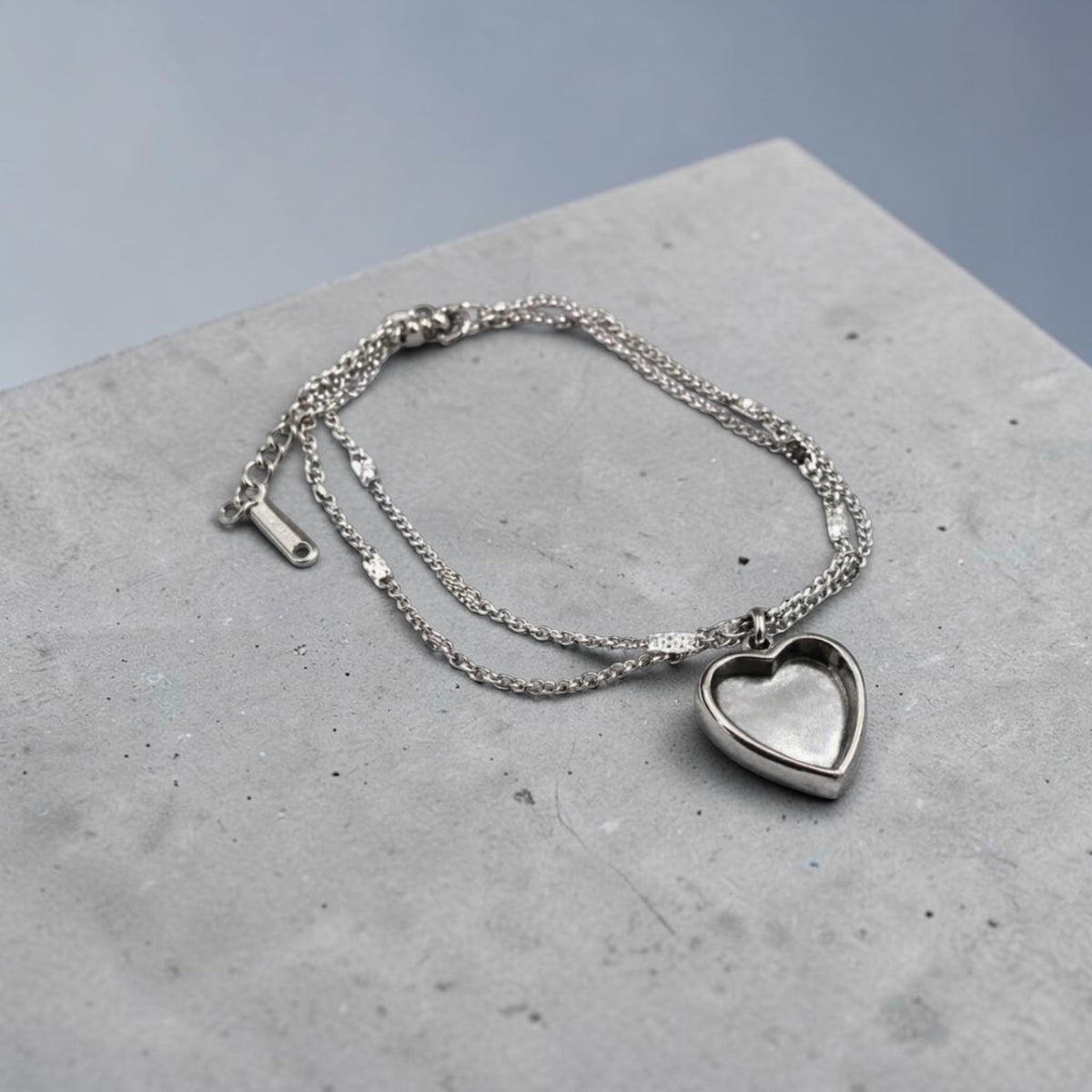 Stainless Steel Heart Bracelet