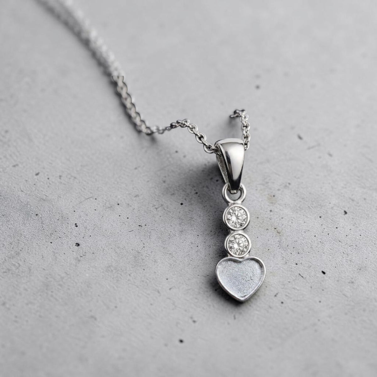 Gina Heart Necklace