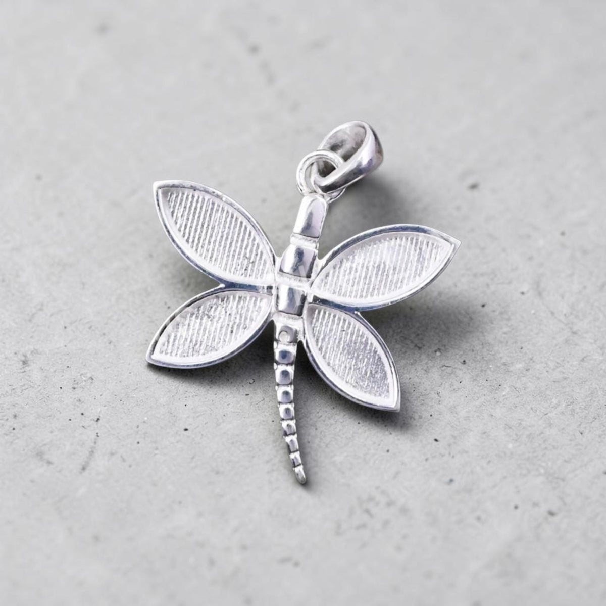 Dragonfly Sterling Silver Necklace