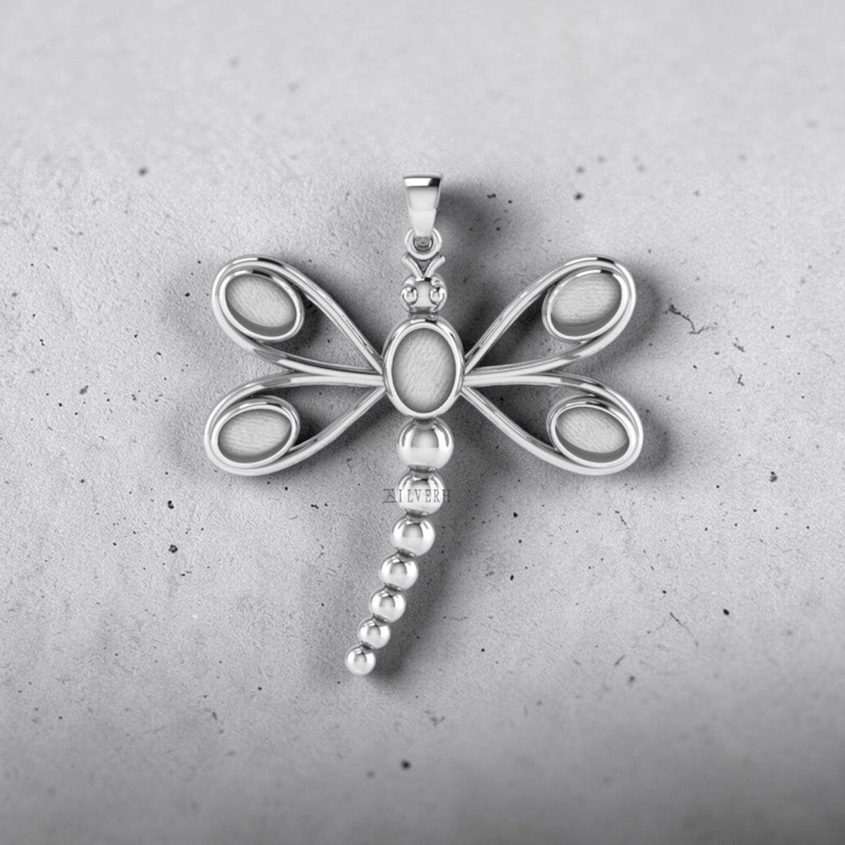 Dragonfly Sterling Silver Necklace
