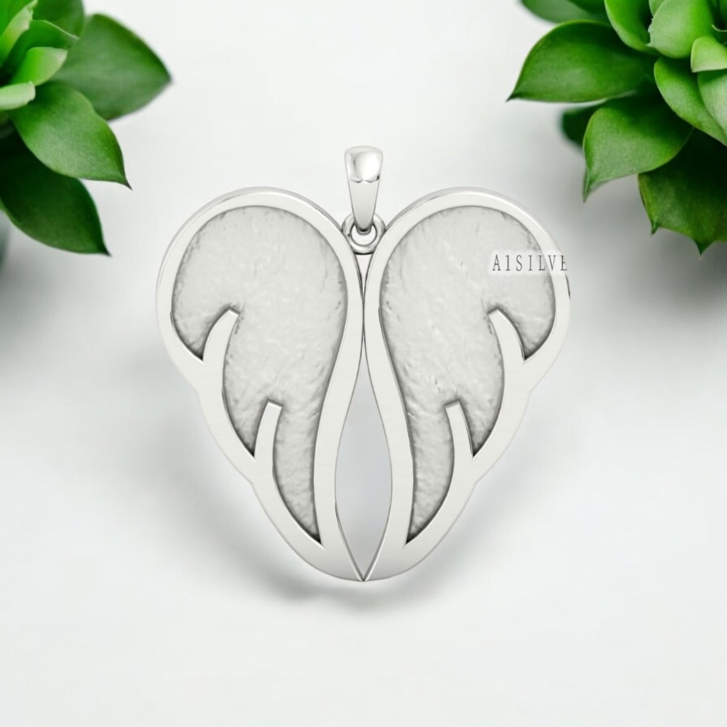 Angel Wings  Sterling Silver Necklace