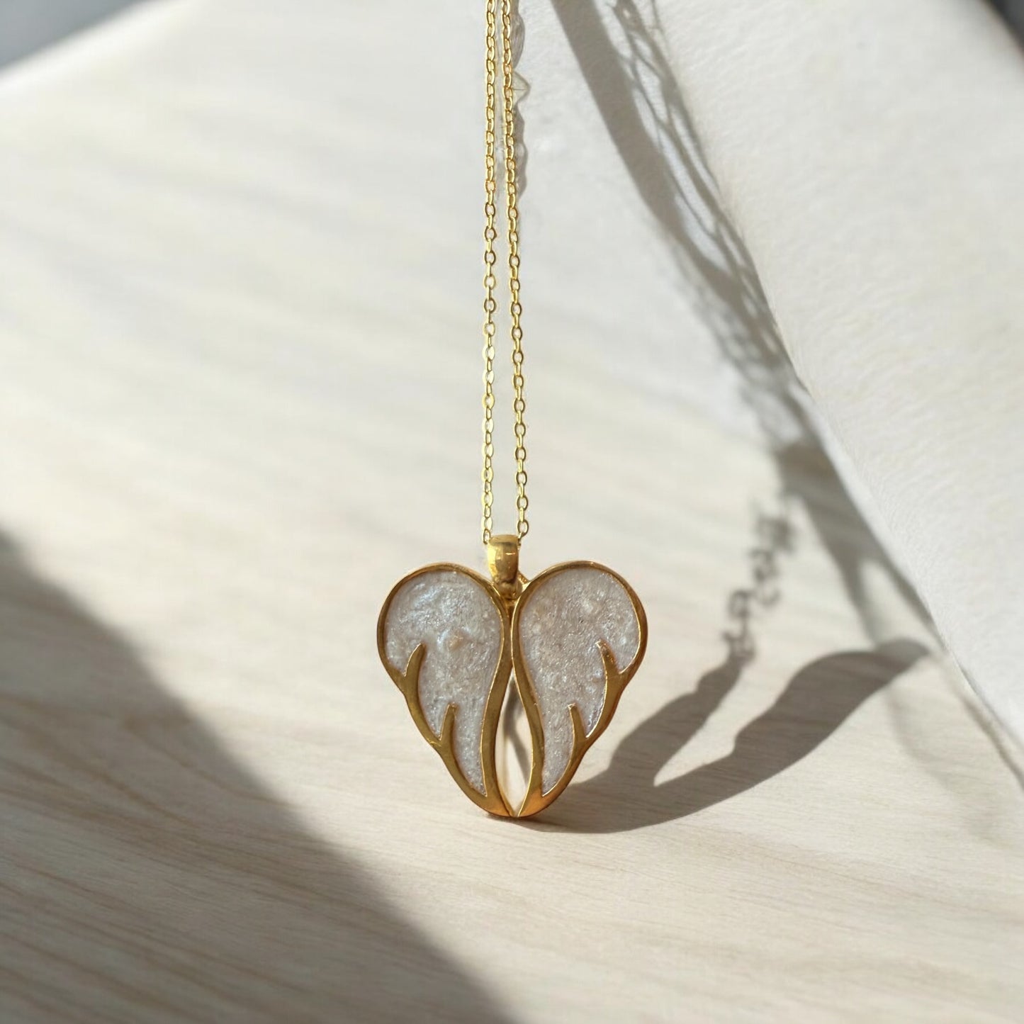 Angel Wings  Sterling Silver Necklace